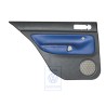 Original VW Door Panel Trim (Leather) Black/Orbitblue - 1J6867211AHGEC