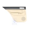 Original VW Door Panel Trim (Leather) Black/Light Beige - 1J6867211ATFWZ
