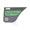 Original VW Door Panel Trim (Cloth) Black/Green - 1J6867212ADGHG