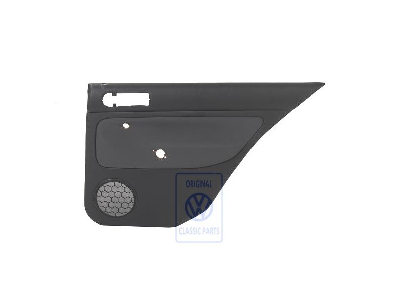 Original VW Door Panel Trim (Cloth) Black/Anthracite - 1J6867212ADGHJ