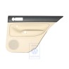 Original VW Door Panel Trim (Leather) Black/Light Beige - 1J6867212ATFWZ