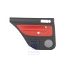 Original VW Door Panel Trim (Leather) Black/Tropical Orange - 1J9867211ALGEB