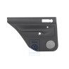 Original VW Door Panel Trim (Leather) Black/Black - 1J9867211ALGEN