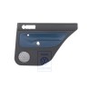 Original VW Door Panel Trim (Leather) Black/Orbitblue - 1J9867212AAGEC