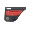 Original VW Door Panel Trim (Leather) Black/Tropical Orange - 1J9867212ALGEB