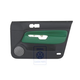 Original VW Door Panel Trim (Leather) Green - 1J4867012ELLLE