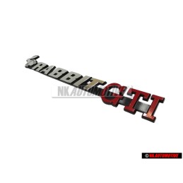 VW Classic Parts Rabbit Gti Rear Boot Badge - 171853687AL GX2