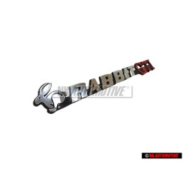 VW Classic Parts Rabbit Gti Rear Boot Badge - 171853687AL GX2