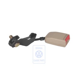 Original VW Belt Latch Light Beige/Fire Red - 1J0857495B FCR