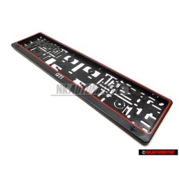 VW Classic Parts GTI 16V G60 License Number Plate Holder Frame Surround