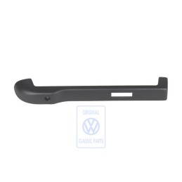 Original VW Cover For Guide Rail Satin Black - 1J0881348G B41