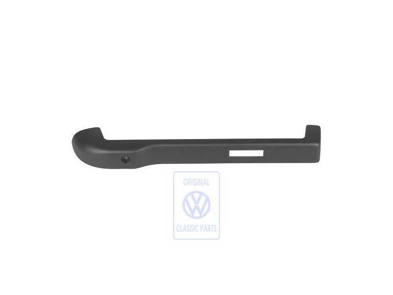 Original VW Cover For Guide Rail Satin Black - 1J0881348G B41