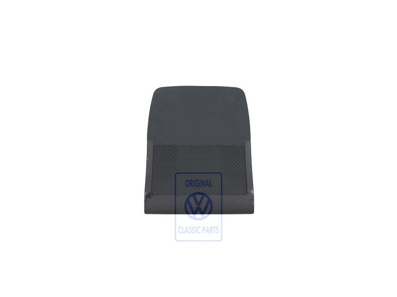Original VW Cover For Seat Backrest With Map Net Black - 1J0881972E 6EL