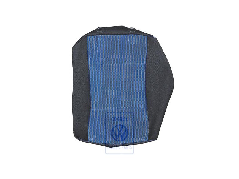 Original VW Seat Covering Fabric Blue/Black - 1J0885405C KMD
