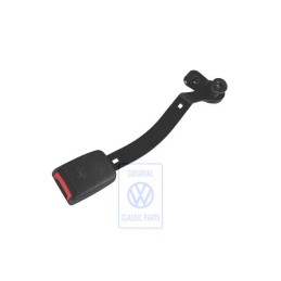 Original VW Belt Latch Satin Black/Fire Red - 1J3858471B FCN