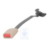 Original VW Belt Latch Light Beige/Fire Red - 1J3858472B FCR
