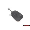 Original VW Cover For Towing Eye Satin Black - 7L6807450A 9B9