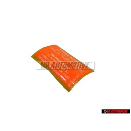 Original VW Sticker OIL LEVEL ABOVE MAXIMUM - 037010049R