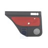 Original VW Door Panel Trim (Cloth) Black/Tropical Orange - 1J9867211Q GHF