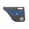 Original VW Door Panel Trim (Cloth) Black/Blue - 1J9867211Q HYX