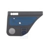 Original VW Door Panel Trim (Cloth) Black/Blue - 1J9867212Q HYX