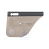 Original VW Door Panel Trim (Cloth) Black/Light Beige - 1J9867212S FWW