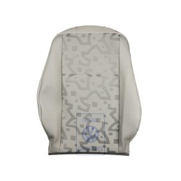 Original VW Backrest Cover (Fabric) Flannel Grey - 1J0881805 FVM