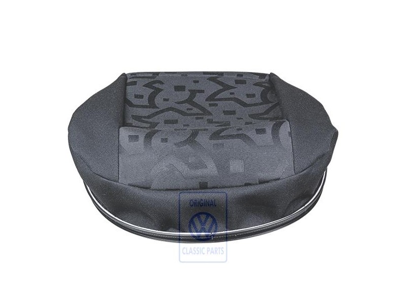 Original VW Seat Covering Fabric Black - 1J0881405 GUB