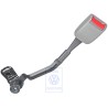 Original VW Belt Latch Flannel Grey/Fire Red - 1J3858472 FCP
