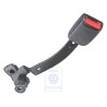 Original VW Belt Latch Satin Black/Fire Red - 1J4858472 FCN