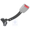 Original VW Belt Latch Flannel Grey/Fire Red - 1J4858472 FCP