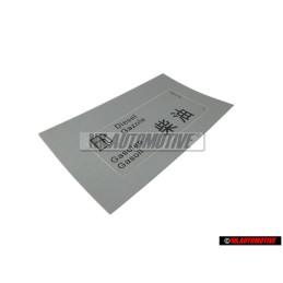 Original VW Sticker DIESEL - 1H0010092L