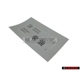 Original VW Sticker DIESEL - 1H0010092L