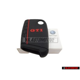Original VW Key Cover Black/Red - 000087012ALGCA