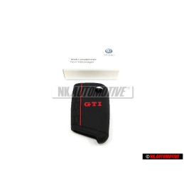 Original VW Key Cover Black/Red - 000087012ALGCA