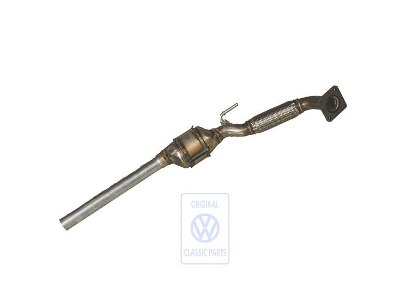 Original VW Exhaust Pipe With Catalyst - 1J0253058EX