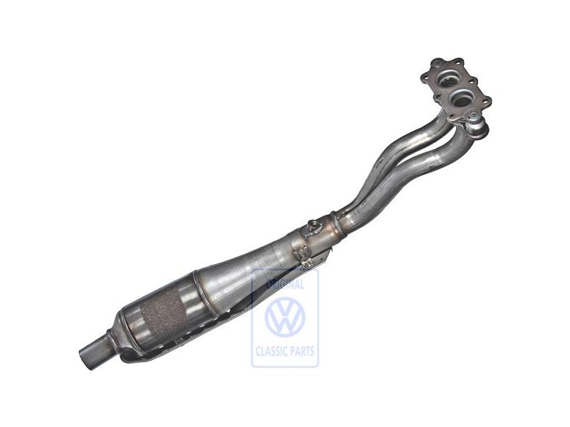 Original VW Exhaust Pipe With Catalyst - 1J0253058LX