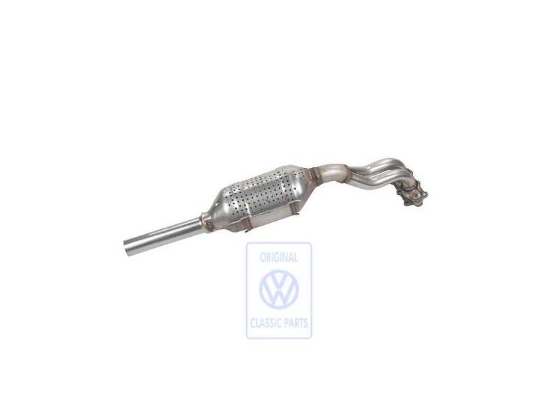 Original VW Exhaust Pipe With Catalyst - 1J0254508NX