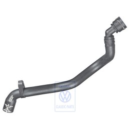 Original VW Coolant Hose With Quick Release Coupling - 1J0122157DR