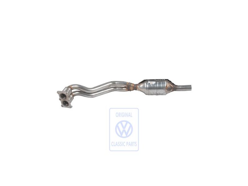 Original VW Exhaust Pipe With Catalyst - 1J1253058EX