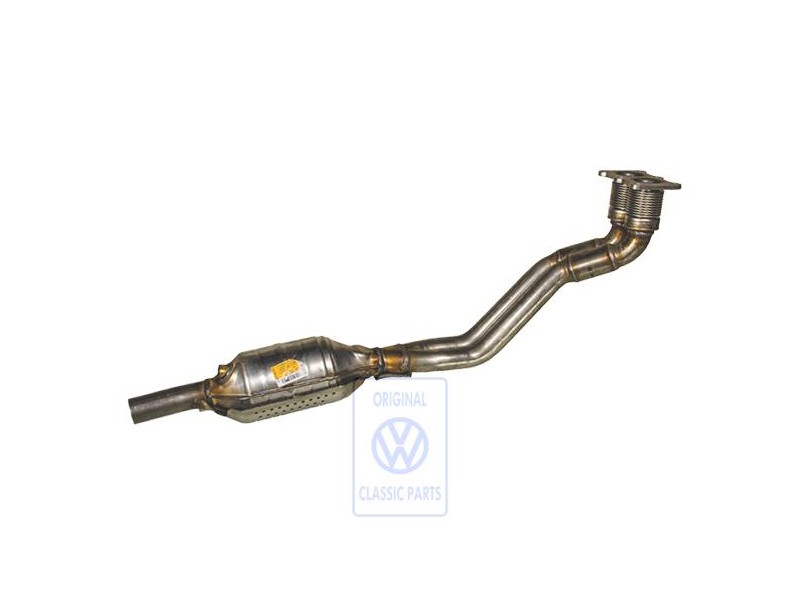 Original VW Exhaust Pipe With Catalyst - 1J1253058PX