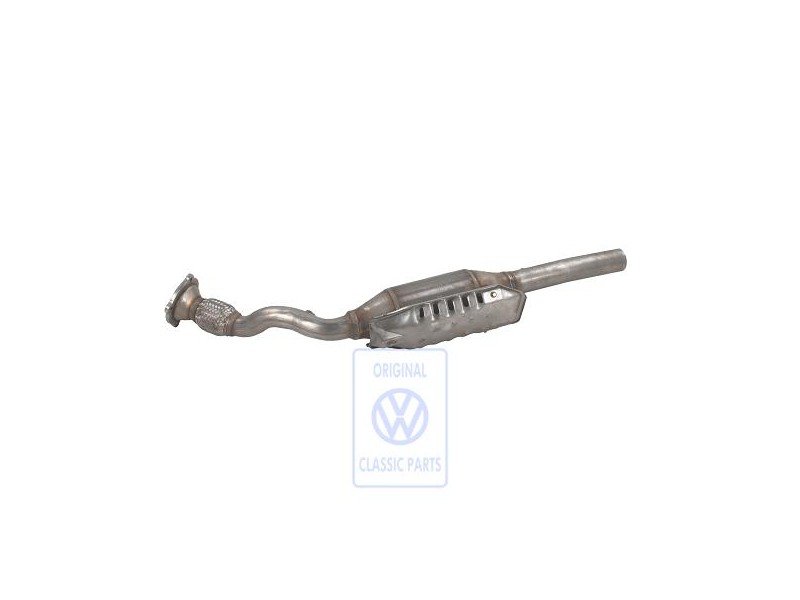 Original VW Exhaust Pipe With Catalyst - 1J2253208QX