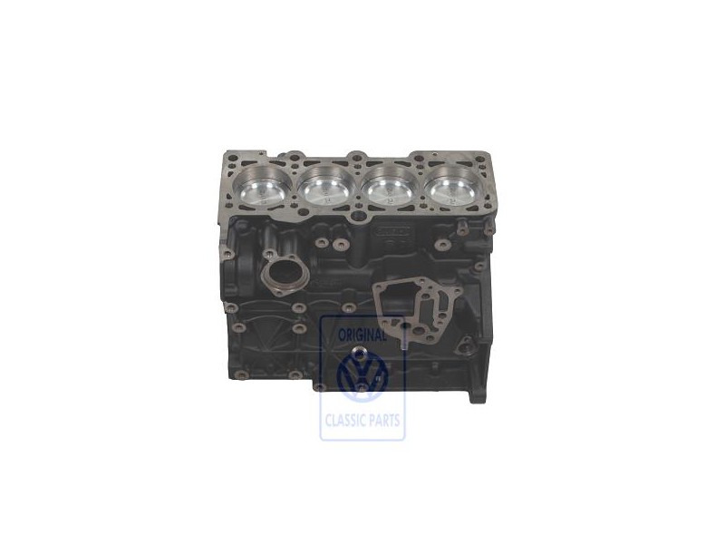 Original VW Cylinder Block With Pistons - 06A103101P