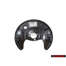 Original VW Lamination Brake Disc Cover Plate Shield Rear Right - 191615612
