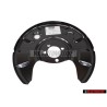Original VW Lamination Brake Disc Cover Plate Shield Rear Right - 191615612