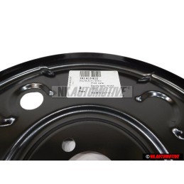 Original VW Lamination Brake Disc Cover Plate Shield Rear Right - 191615612
