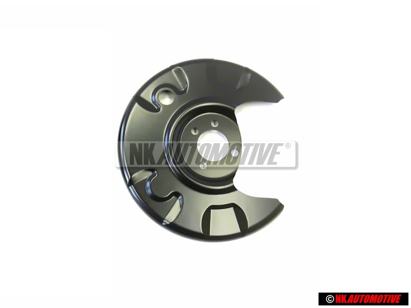 Original VW Lamination Brake Disc Cover Plate Shield Rear Left - 191615611