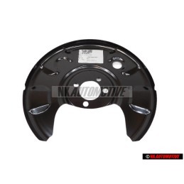 Original VW Lamination Brake Disc Cover Plate Shield Rear Left - 191615611