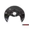 Original VW Lamination Brake Disc Cover Plate Shield Rear Left - 191615611