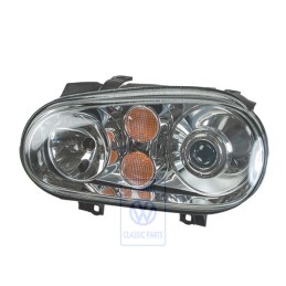 Original VW Halogen Twin Headlights For Gas Discharge Bulb - 1J2941017E